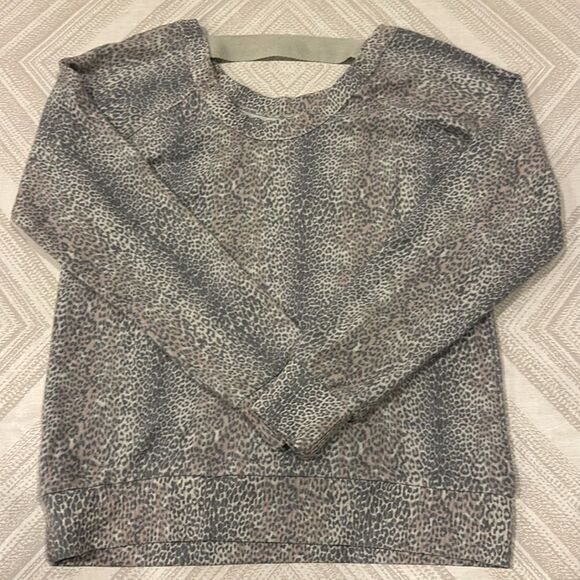 Chaser Girls Animal Print Sweatshirt - Size 8 - Picture 7 of 7